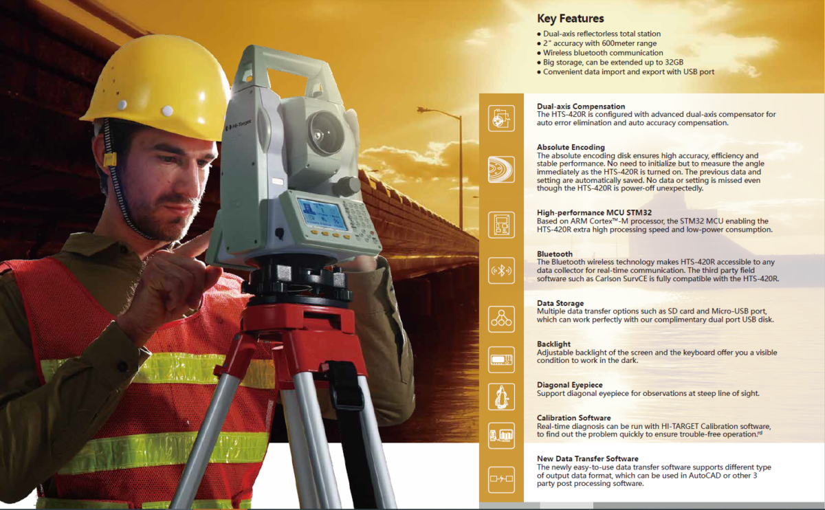 Máy toàn đạc Hi-Target HTS-420R